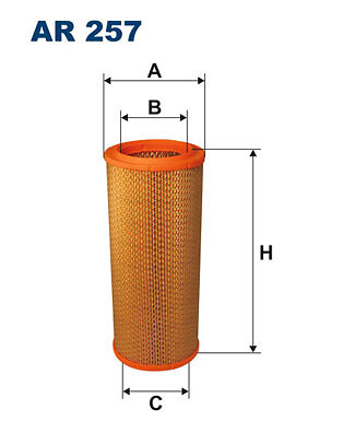 Filtron 257 air filter - ar, for
