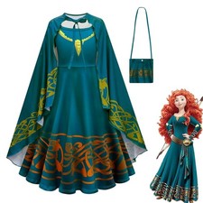 Girl Dresses Cosplay Brave
