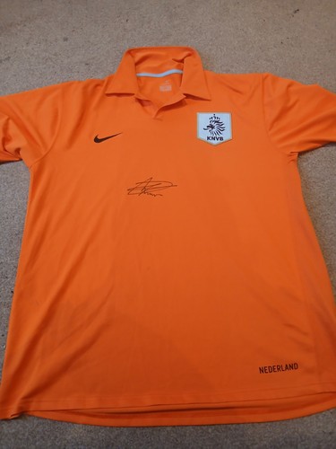 Signed dirk kuyt netherlands - signed,