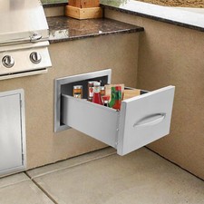 Stainless Steel Outdoor Kitchen Drawer for Outdoor Kitchens or BBQ Island
