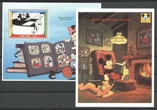 Walt Disney, Mickey - Nevis - Bl.51-52 ** MNH 1992