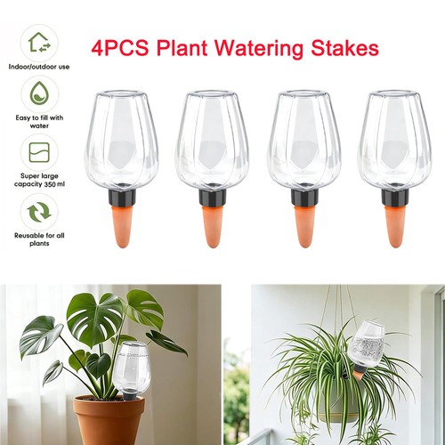 4pcs 350ml rose self watering - 350ml,