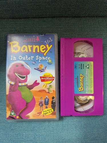 Barney outer space vhs - space,