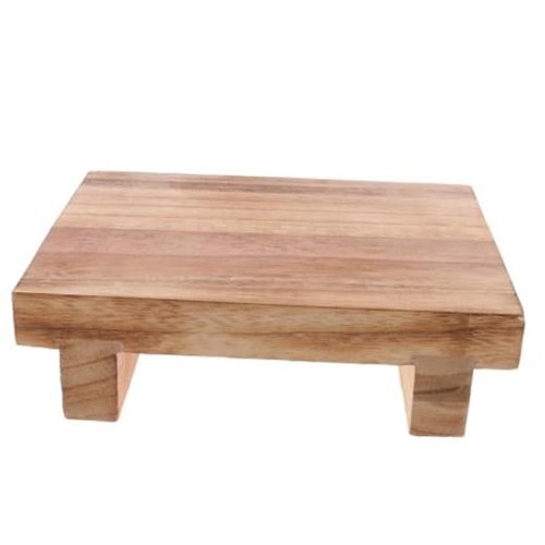 Small wooden footstool inch - wooden,