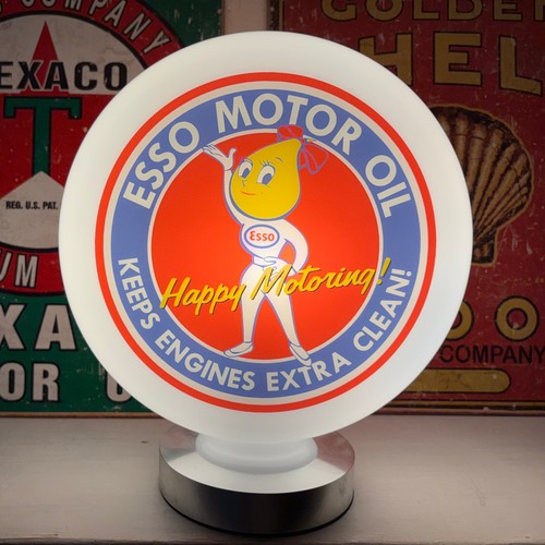 Esso motor oil mrs inch - motor,