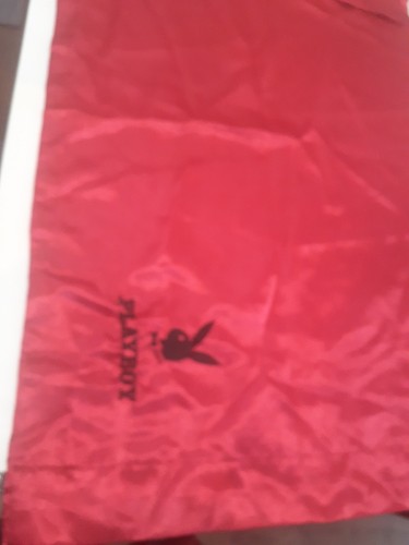 Playboy logo red - playboy, satin