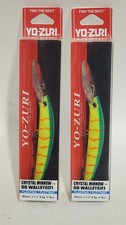 Two Yo-Zuri Crystal Minnow