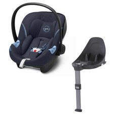 Cybex ATON M i-Size Navy Blue Car Seat + Cybex Base M Group 0+ - RRP. £344.90