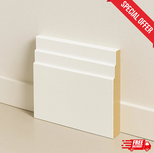 Two step mdf - step, skirting