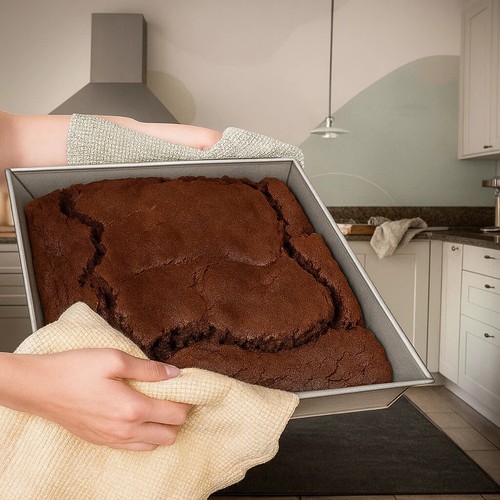 Single square cake tins set - square,
