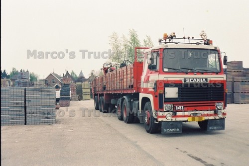 Truck photo scania 141 drawbar - truck,