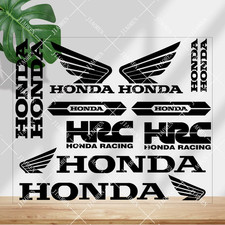 HRC Tank Helmet Racing Decal