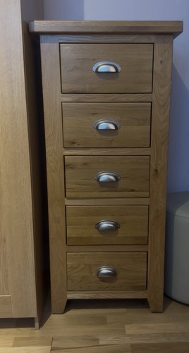 Solid wood drawer tallboy - solid,