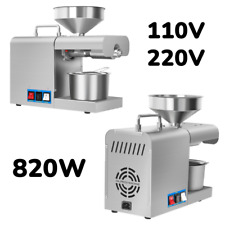 Stainless Steel Powerful Oil Press Machine Electric Oil Maker Extractor Expeller