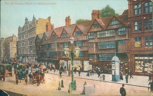 Old houses holborn - old,