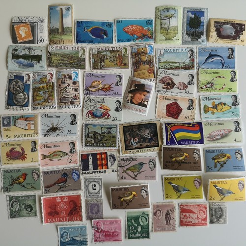 Mauritius stamps collection - mauritius,