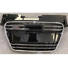 FIT FOR 2008-2014 AUDI TT FRONT BUMPER UPPER HOOD GRILLE TTRS STYLE MESH GRILL