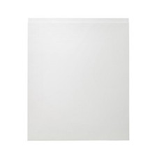 600mm Handleless Appliance Doors Integrated Tower - White Stone Matt (597x716mm)