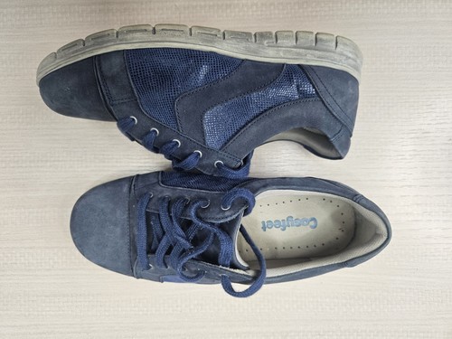 Cosyfeet navy nubuck - cosyfeet,