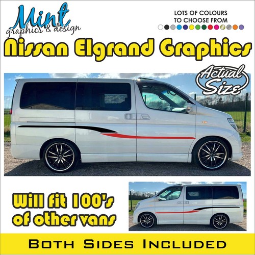 Nissan elgrand mpv camper side - nissan,