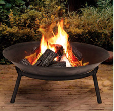 Fire Pit, Fire Bowl, Garden Fire Pit, Garden Bowl, 50cm, Cast Iron