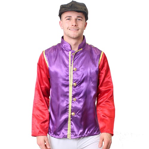 Jockey costume piece purple - piece,