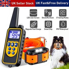 900M Electric Pet Dog Training E-Collar Anti-Bark Obedience Remote Control LCD