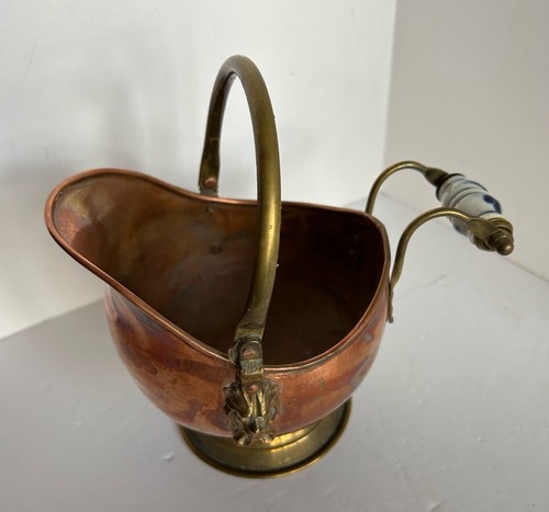Vintage small copper coal - vintage,
