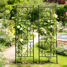 2PC Heavy Duty Wrought Iron