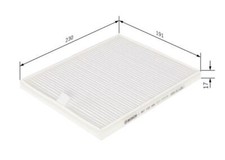 BOSCH Cabin Filter for Suzuki Ignis Sport 1.5 December 2003 to December 2005