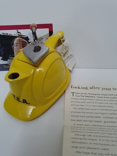 Teapottery hard hat - teapottery,