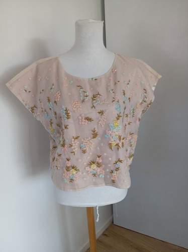 Women crop top fee size - g,