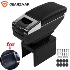 Boxed Armrest For Audi A2 A3 A4 A6 80 100 200 TT Arm Rest Centre Console Storage