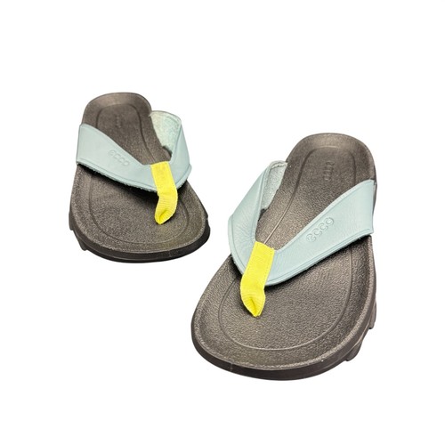 Ecco women flip flop blue - women's, flip-flop
