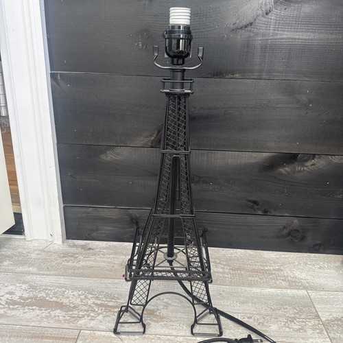 Vintage eiffel tower lamp base - vintage,
