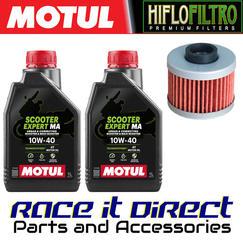 Oil and filter for peugeot - for, 125