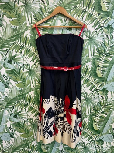 Debut black floral printed