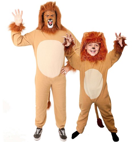 Lion costume child adults - child,