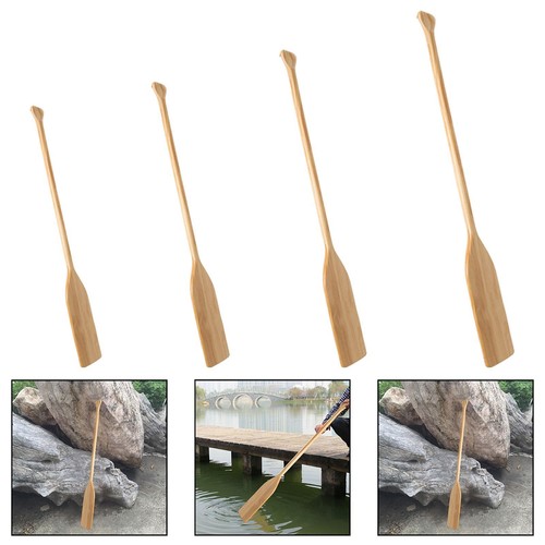 Wooden canoe paddle - wooden, oar