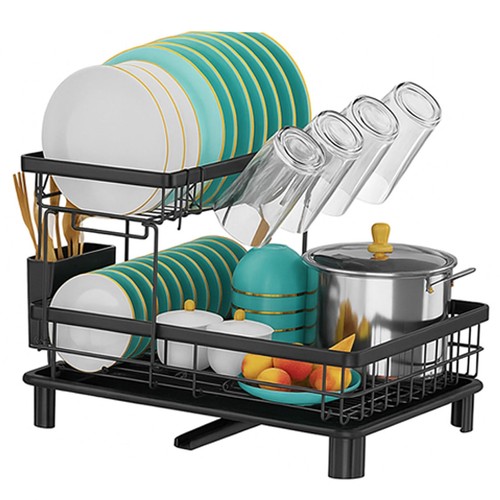 Tier dish drainer rack - 2,