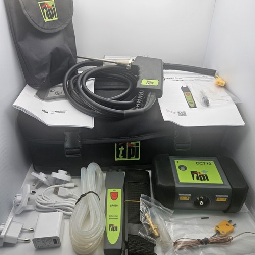 Tpi dc710 flue gas analyzer - tpi,