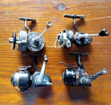 4 Vintage Fishing Reels For Parts or Repair