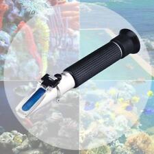 Salinity Refractometer Meter Sea Water Marine 0~10% Salt Aquarium Tester Tool UK