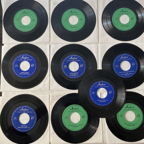 Seeburg jukebox records - records,