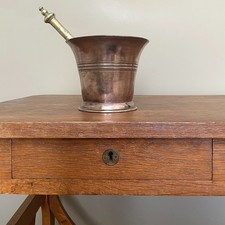 Georgian bronze pestle and - bronze,