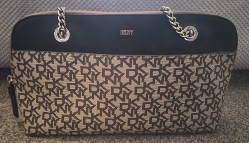Black beige dkny monogram - dkny,