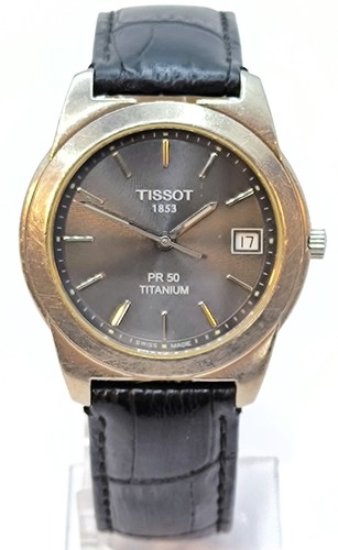 Tissot pr50 slim titanium - slim,