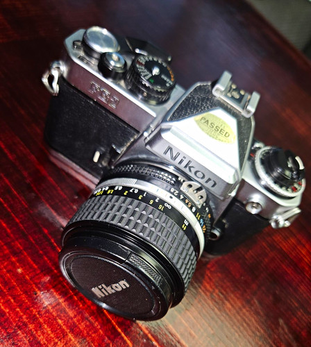 Nikon fe2 silver 35mm - fe2,