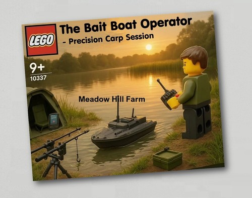 Tackle box sticker lego - tackle, carp