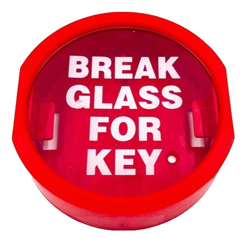 Break glass for key box - for,